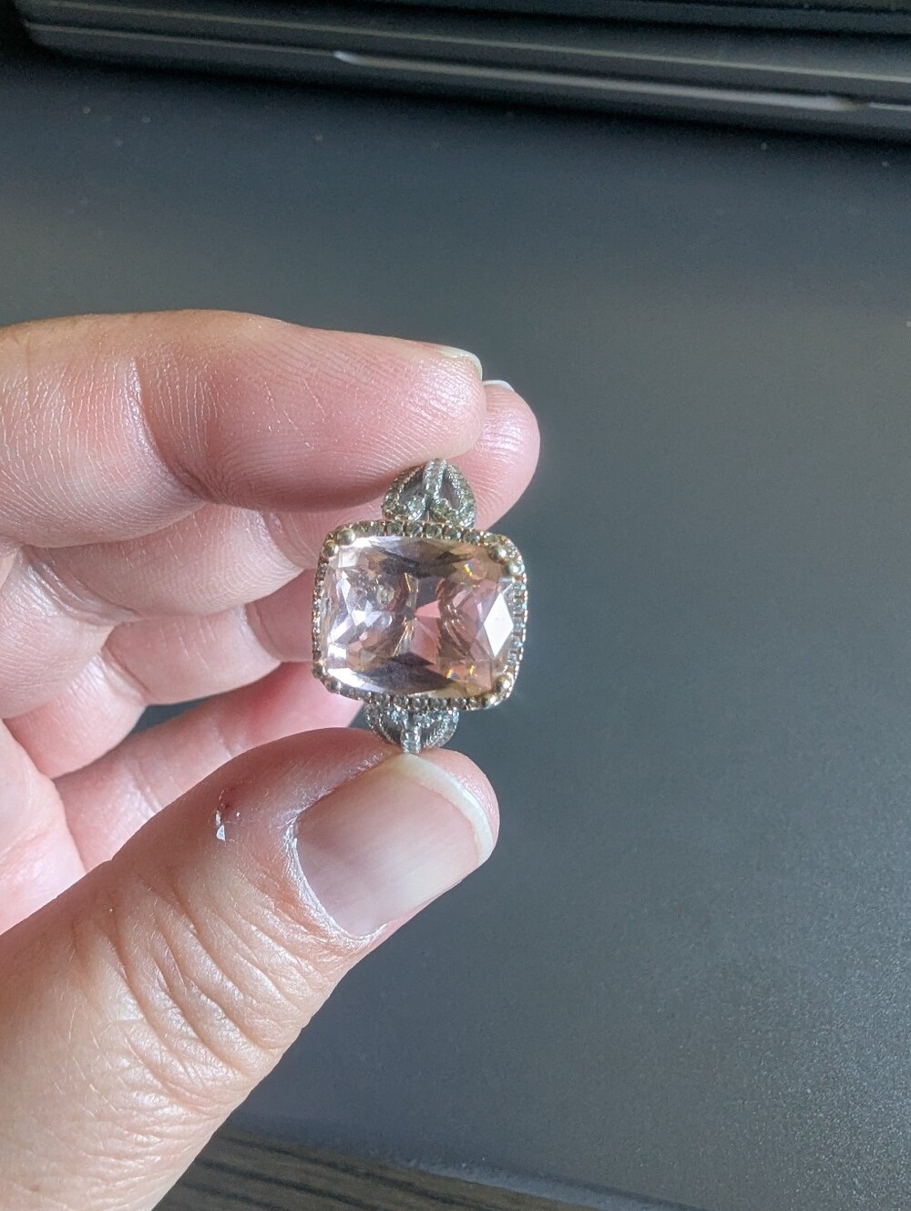 Diamonique Ring